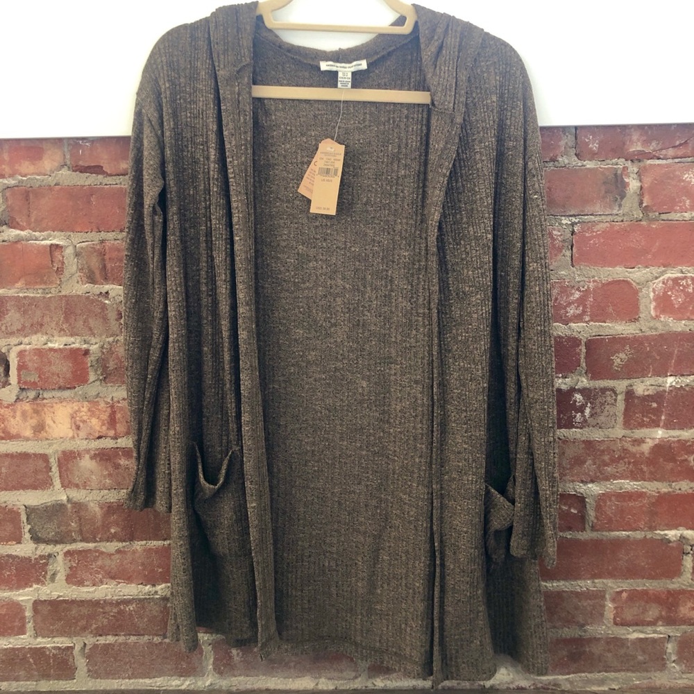 NEW! American Eagle Olive Green Cardigan - SOLD